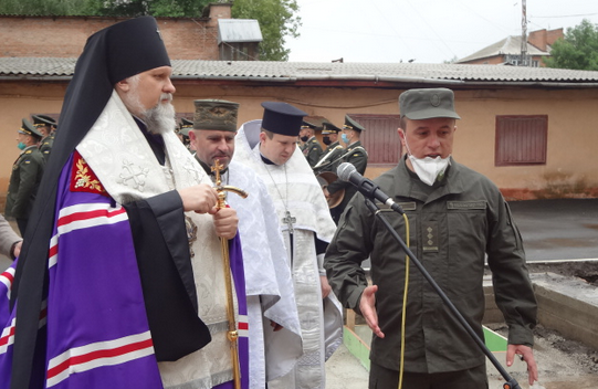 У військовій частині Вінниці постане храм ПЦУ на честь святого Юрія Переможця