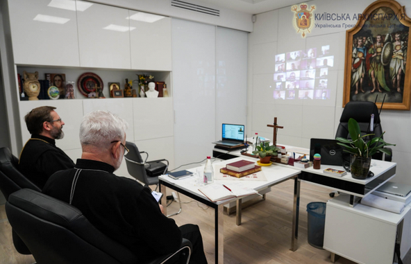 Глава УГКЦ провів онлайн-зустрічі зі 100 священнослужителями