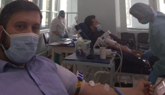 За 9 років Запорізька єпархія УПЦ (МП) зібрала понад 2 тонн крові для хворих дітей