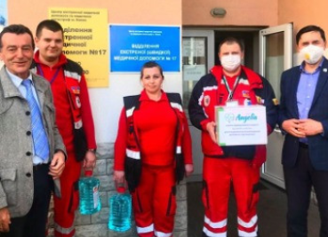 Клініка "Ангелія" завершила проєкт з протиепідемічної допомоги
