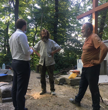 У Львові біля підніжжя Високого замку незаконно зводять церкву