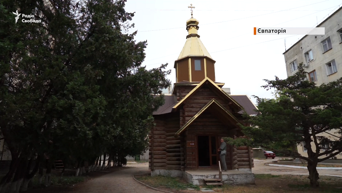 Храм ПЦУ в Євпаторії: «Не буде тих, хто спробує його знести»