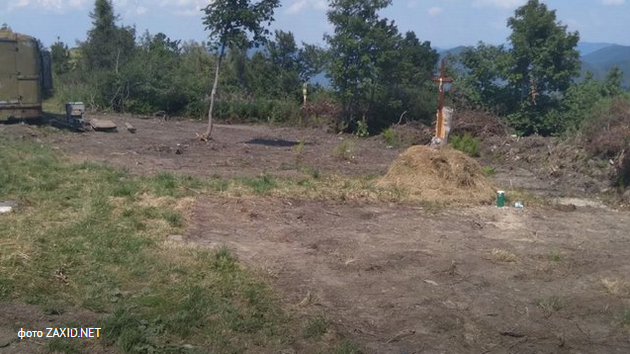 УПЦ (МП) будуватиме монастир на вершині гори у Сколівських Бескидах Львівщини