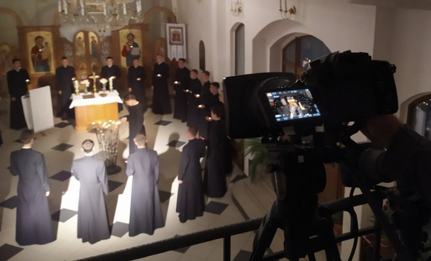 Презентовано перший кліп із серії відеокомпозицій хору семінаристів УГКЦ «Оранта»