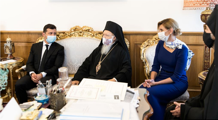 Зеленський вдруге зустрівся з патріархом Варфоломієм і запросив його до України