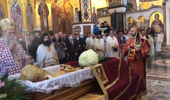 Керуючий справами УПЦ (МП) приїхав на відспівування сербського митрополита в Чорногорії
