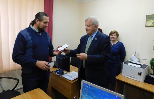 Священник УПЦ (МП) став членом Національної спілки журналістів України