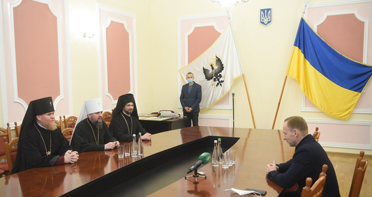 Глава ПЦУ обговорив з керівництвом Чернігова та області релігійну та міжконфесійну ситуацію