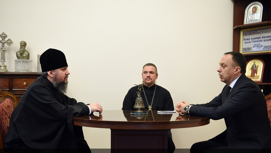 Глава ПЦУ обговорив можливість співпраці з Національною музичною академією