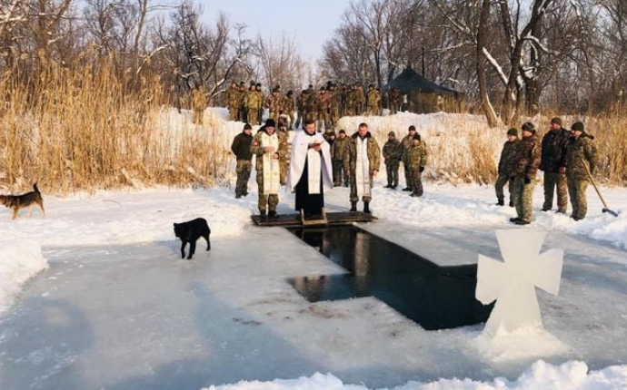 Священники УГКЦ з Тернопільщини провели різдвяні свята в зоні ОСС
