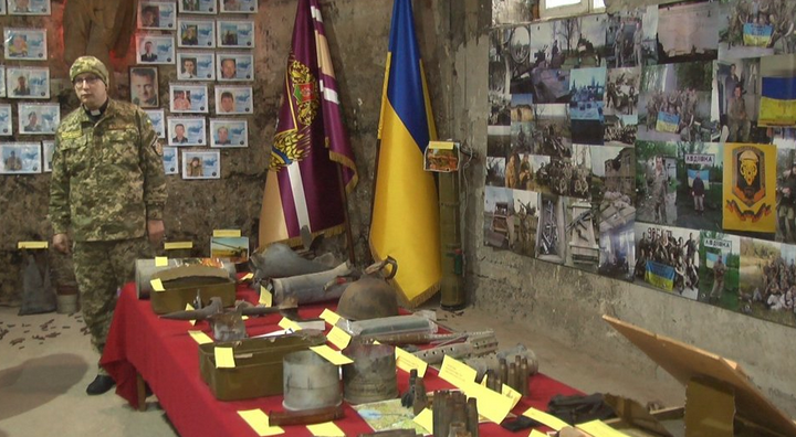 Римсько-католицький священник відкрив музей АТО/ООС у храмі