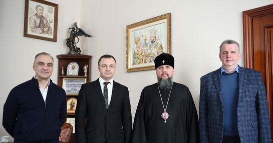Глава ПЦУ обговорив розвиток та захист української мови з урядовим уповноваженим із захисту державної мови