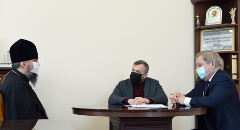 Глава ПЦУ обговорив з представниками Національного форуму «Трансформація України» проєкт закону про військове капеланство