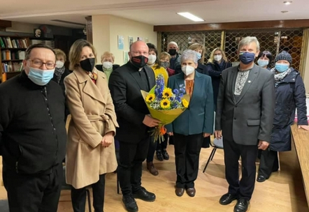 Єпископ УГКЦ зустрівся з українцями і послом України в Іспанії