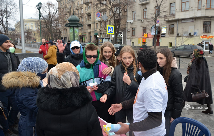 Акцію «Натхненний Мухаммадом» провели в десятьох містах України