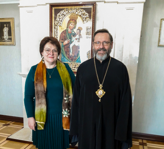 Глава УГКЦ обговорив вакцинацію духовенства з заступницею міністра охорони здоров