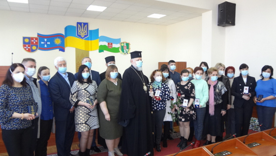 ПЦУ відзначила лікарів Вінниччини, які знаходяться на передовій у боротьбі з коронавірусною хворобою