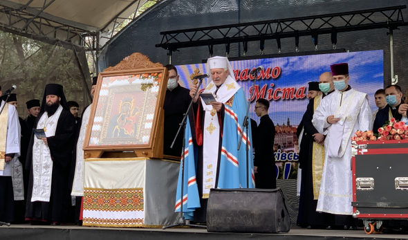 В Івано-Франківську відбувся екуменічний молебень з нагоди Дня міста