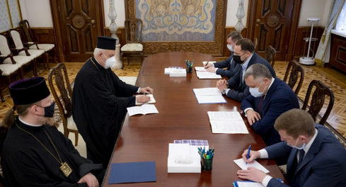 В офісі президента відбулася зустріч з підготовки візиту Вселенського патріарха в Україну