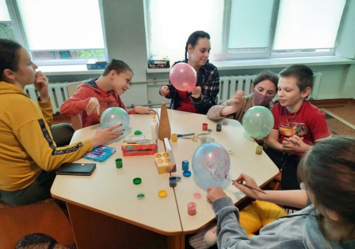 Греко-католики провели майстер-клас в Полтавському реабцентрі для дітей з інвалідністю