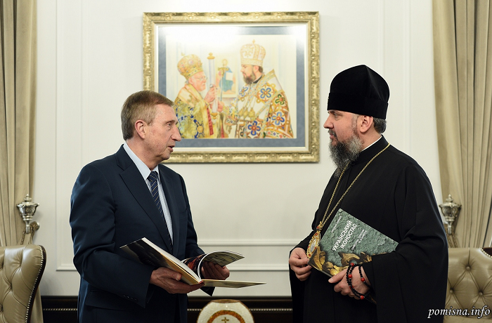 Предстоятель ПЦУ обговорив питання співпраці з ректором КПІ