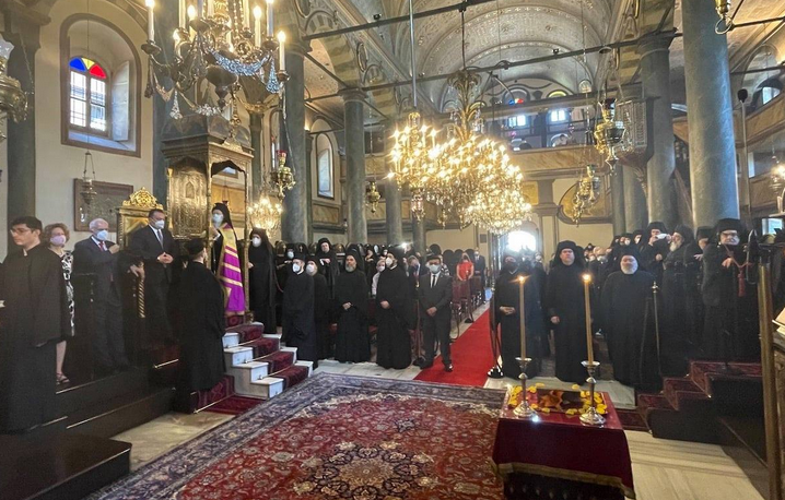 Делегації ПЦУ, Єрусалимської, Грузинської, Кіпрської, Елладської Церков привітали Вселенського патріарха з іменинами