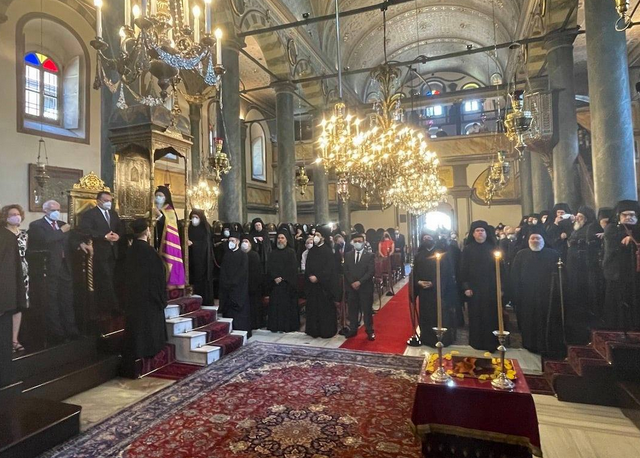 Делегації ПЦУ, Єрусалимської, Грузинської, Кіпрської, Елладської Церков привітали Вселенського патріарха з іменинами Делегації ПЦУ, Єрусалимської, Грузинської, Кіпрської, Елладської Церков привітали Вселенського патріарха з іменинами
