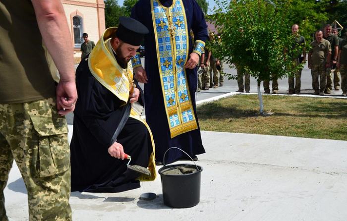 У військовій частині на Рівненщині будуватимуть храм ПЦУ