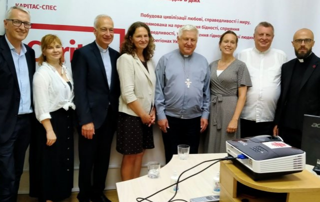 Католицька делегація від «Карітас Європа» відвідала Україну Католицька делегація від «Карітас Європа» відвідала Україну
