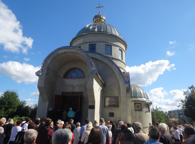 На Львівщині освячено перший в історії храм на честь священномучеників Йосафата Коциловського та Григорія Лакоти