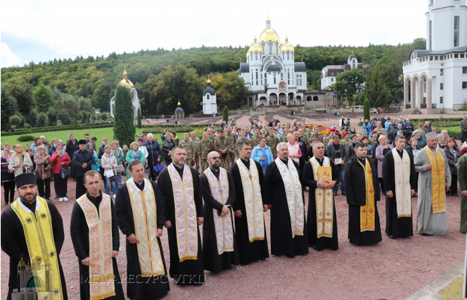 У духовному центрі «Зарваниця» УГКЦ відбулося ХІІІ військове паломництво