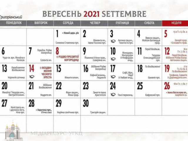 Всі громади УГКЦ в Італії переходять на григоріанський календар Всі громади УГКЦ в Італії переходять на григоріанський календар