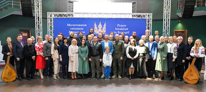 У Борисполі відбувся перший Молитовний сніданок