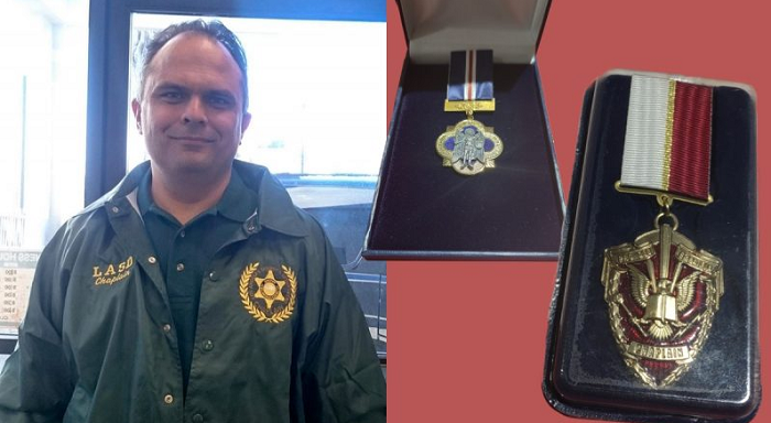 Глава ПЦУ нагородив пастора «Російської протестантської церкви» зі США