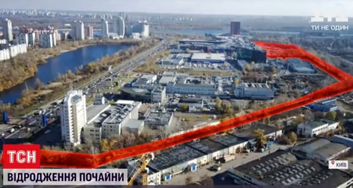У Києві почали розчищати й укріплювати річку Почайна, в якій князь Володимир хрестив Русь