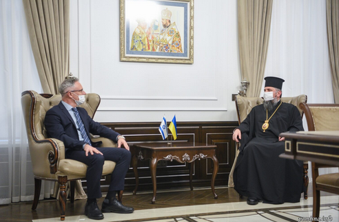 Глава ПЦУ обговорив з послом Ізраїлю питання співпраці
