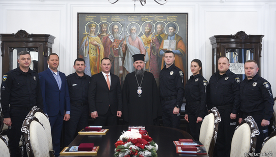 Предстоятель ПЦУ відзначив правоохоронців