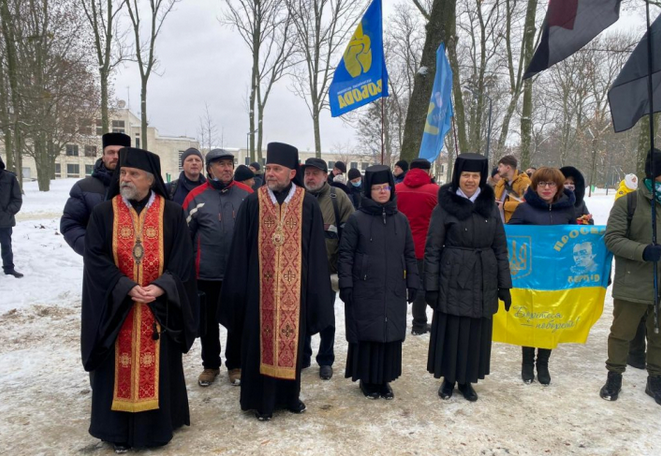 Єпископи УГКЦ освятили в Харкові пам’ятний знак воїнам УПА